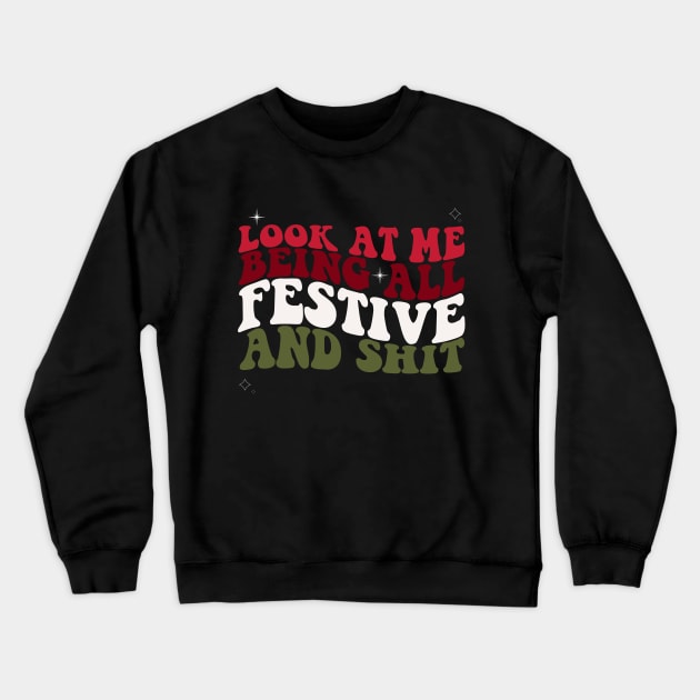 Festive Crewneck Sweatshirt by pink + pip